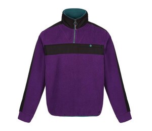 REGATTA RGF671 - Fleece with zip collar Juniper/Black