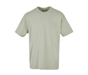 Build Your Brand BY102 - Camiseta de gran tamaño BY102 Soft Salvia