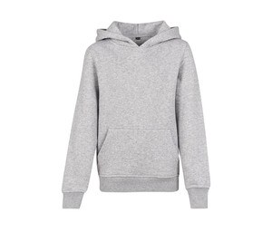 BUILD YOUR BRAND BY117 - BASIC KIDS HOODY Gris mezcla