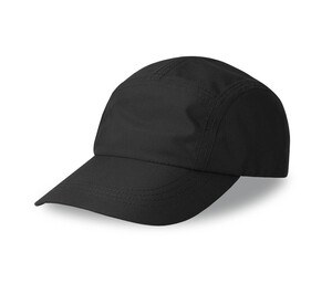 ATLANTIS HEADWEAR AT243 - Recycled polyester waterproof cap Black