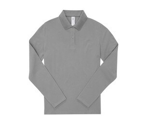 B&C BCW464 - Ladies long sleeve 210 poloshirt