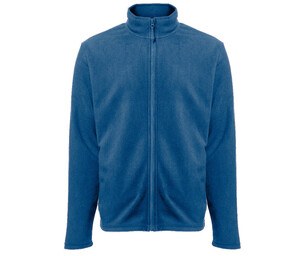 BLACK&MATCH BM700 - Men's zipped fleece jacket Azul royal