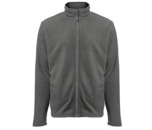 BLACK&MATCH BM700 - Men's zipped fleece jacket Gris