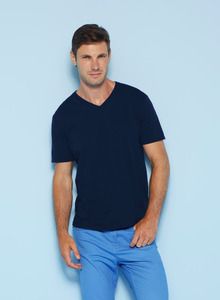 Gildan GI64V00 - Camiseta cuello V para hombre 100% algodón