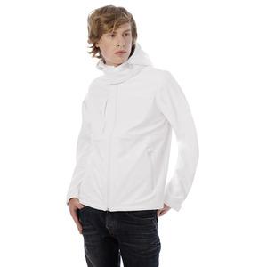 B&C BC650 - Chaqueta Hooded Soft-Shell para hombre