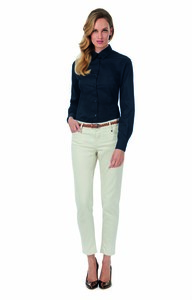 B&C BC716 - Camisa Sharp Manga Larga para mujer