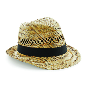 Beechfield BF730 - Sombrero de verano para mujer hecho a mano.