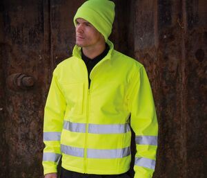 Result RS117 - Chaqueta de protección Hi-Vis Soft Shell