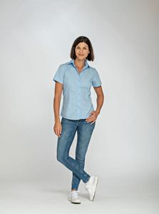 Lemon & Soda LEM3933 - Camisa Poplin Mezcla SS para Ella