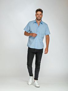 Lemon & Soda LEM3936 - Camisa Poplin Mezcla SS paral