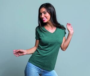 JHK JK158 - Camiseta con cuello de pico para mujer 145