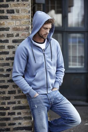 Tee Jays TJ5435 - Sudadera Fashion Con Capucha Y Cremallera Para Hombre